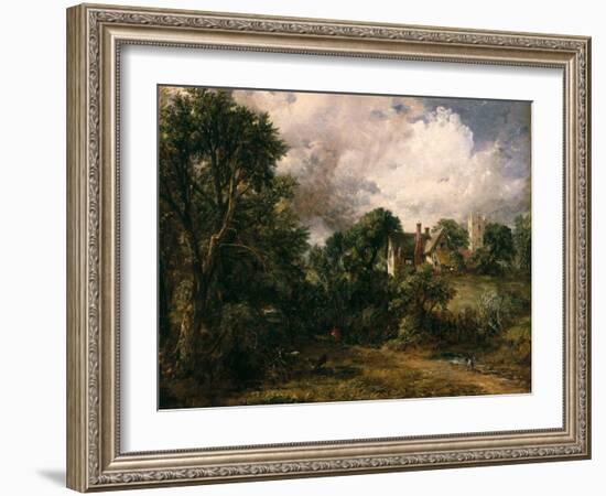 The Glebe Farm, 1827-John Constable-Framed Giclee Print