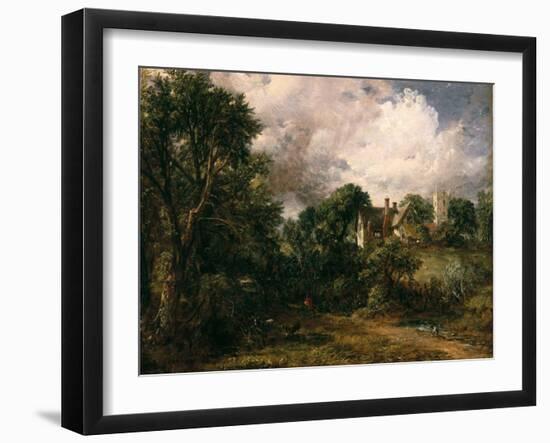 The Glebe Farm, 1827-John Constable-Framed Giclee Print