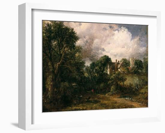 The Glebe Farm, 1827-John Constable-Framed Giclee Print