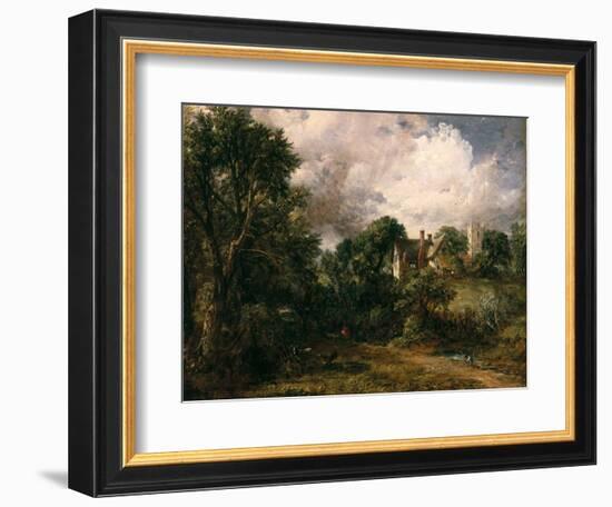 The Glebe Farm, 1827-John Constable-Framed Premium Giclee Print