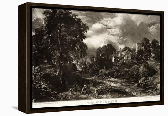 The Glebe Farm-John Constable-Framed Premier Image Canvas