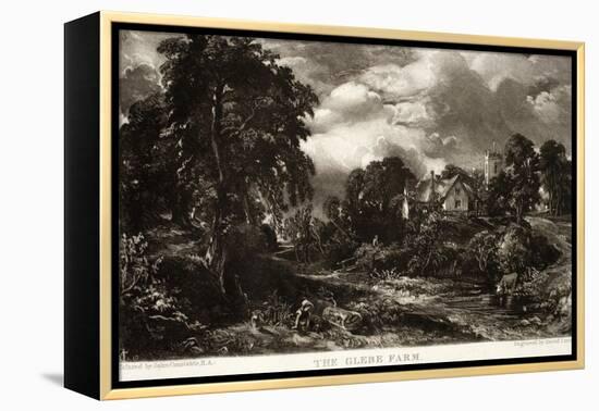 The Glebe Farm-John Constable-Framed Premier Image Canvas