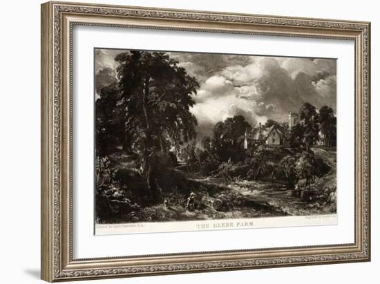 The Glebe Farm-John Constable-Framed Giclee Print