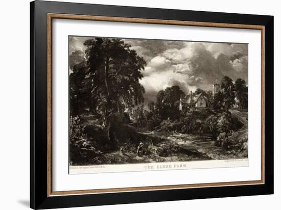 The Glebe Farm-John Constable-Framed Giclee Print