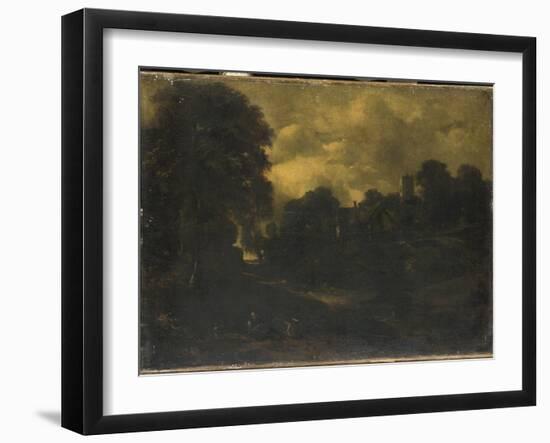 The Glebe Farm-John Constable-Framed Giclee Print