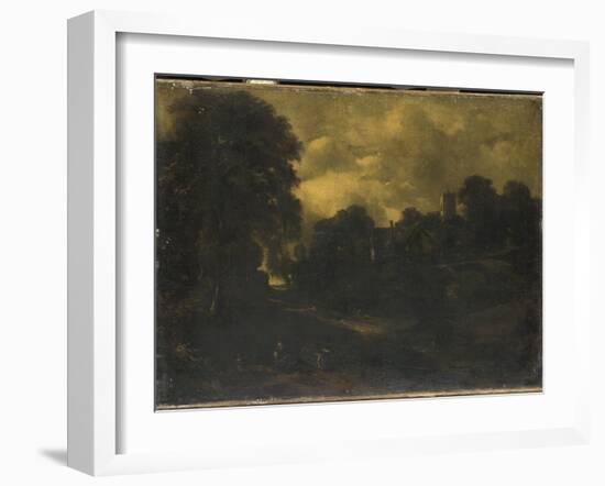 The Glebe Farm-John Constable-Framed Giclee Print