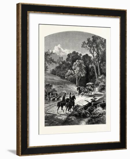 The Glen, Newport-John Douglas Woodward-Framed Giclee Print