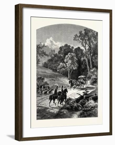 The Glen, Newport-John Douglas Woodward-Framed Giclee Print