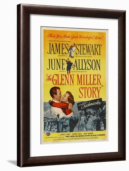 The Glenn Miller Story, 1953, Directed by Anthony Mann-null-Framed Giclee Print