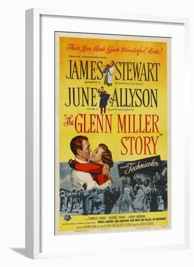 The Glenn Miller Story, 1953, Directed by Anthony Mann-null-Framed Giclee Print