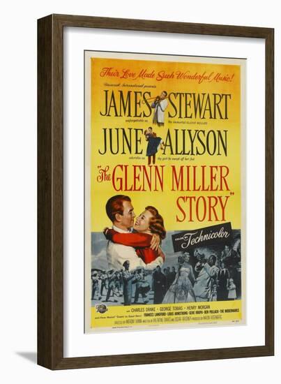 The Glenn Miller Story, 1953, Directed by Anthony Mann-null-Framed Giclee Print