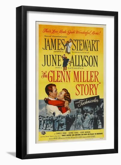 The Glenn Miller Story, 1953, Directed by Anthony Mann-null-Framed Giclee Print