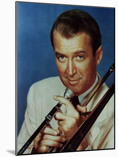 The Glenn Miller Story, James Stewart, 1954-null-Mounted Photo