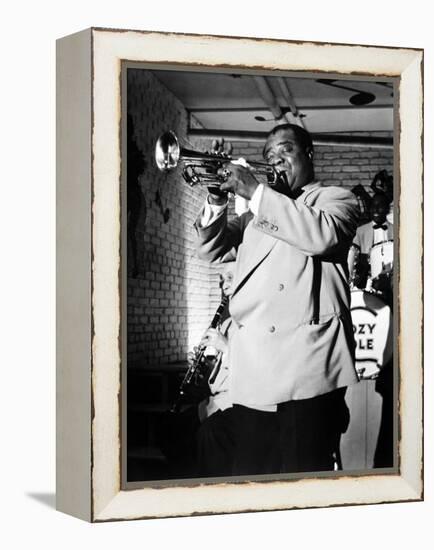 The Glenn Miller Story, Louis Armstrong, 1954-null-Framed Stretched Canvas