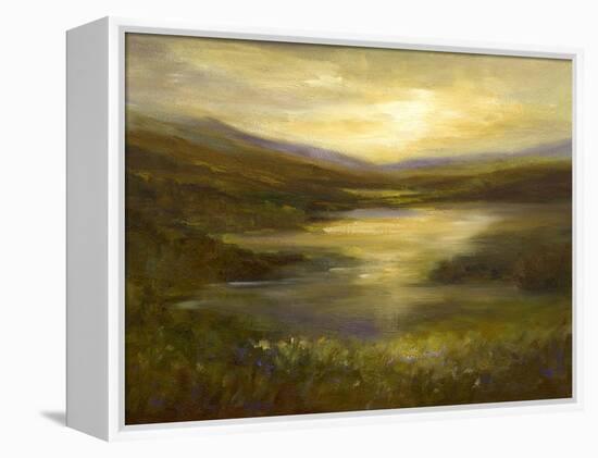 The Glimmer-Sheila Finch-Framed Stretched Canvas