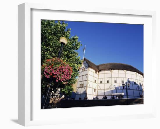 The Globe Theatre, Bankside, London, England, United Kingdom-Mark Mawson-Framed Photographic Print