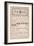 the Globe Theatre Programme', 21st April, 1884-null-Framed Giclee Print