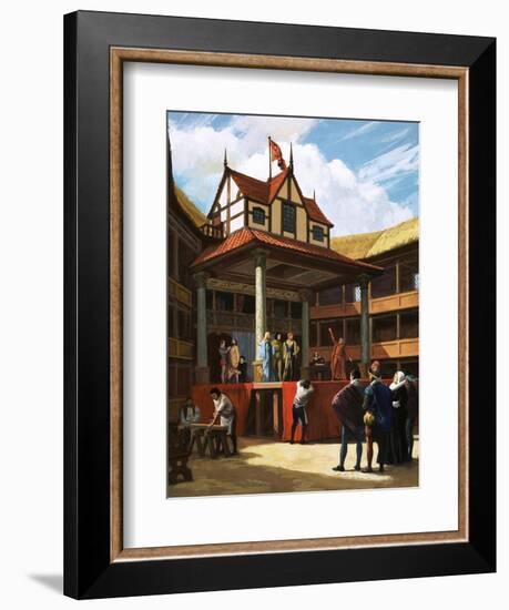 The Globe Theatre-Ralph Bruce-Framed Giclee Print