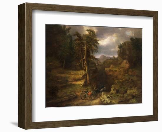 The Gloomy Days of 1776-George Inness, Sr.-Framed Giclee Print