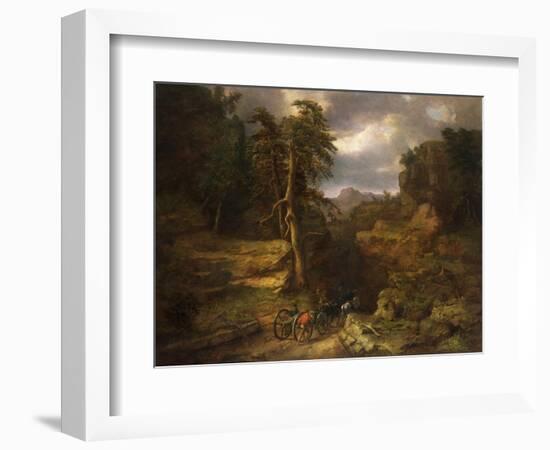 The Gloomy Days of 1776-George Inness, Sr.-Framed Giclee Print