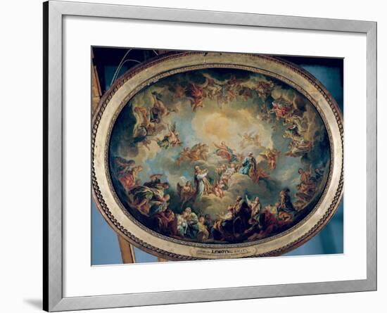 The Glorification of the Virgin, 1731-Francois Lemoyne-Framed Giclee Print