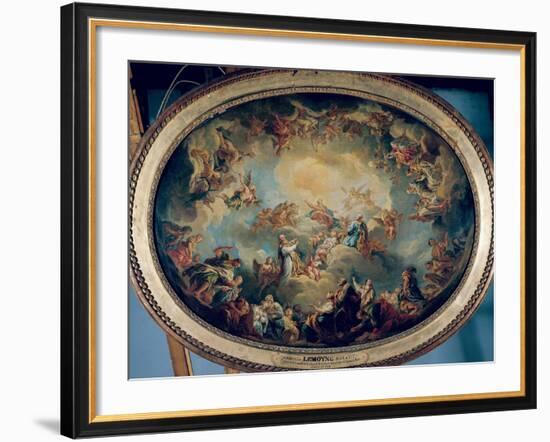 The Glorification of the Virgin, 1731-Francois Lemoyne-Framed Giclee Print