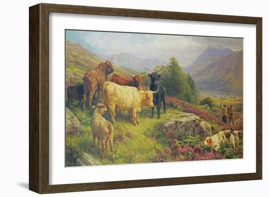 The Glorious 12th August, Loch Em-Basil Bradley-Framed Giclee Print