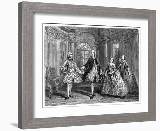 The Glorious Comedy of Destouches-Lancret-Framed Giclee Print