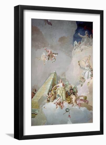 The Glory of Spain-Giovanni Battista Tiepolo-Framed Giclee Print