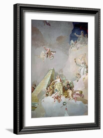 The Glory of Spain-Giovanni Battista Tiepolo-Framed Giclee Print