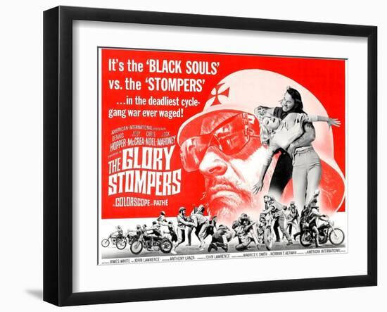 The Glory Stompers, Dennis Hopper, 1968-null-Framed Art Print