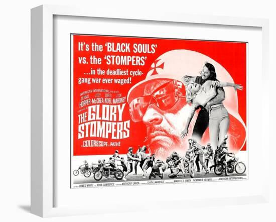 The Glory Stompers, Dennis Hopper, 1968-null-Framed Art Print