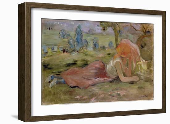 The Goatherd, 1891-Morisot-Framed Giclee Print