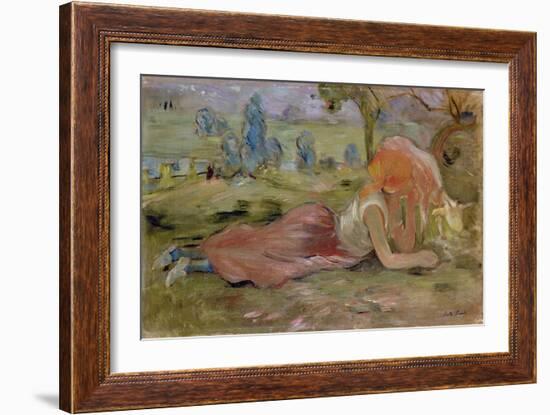 The Goatherd, 1891-Morisot-Framed Giclee Print