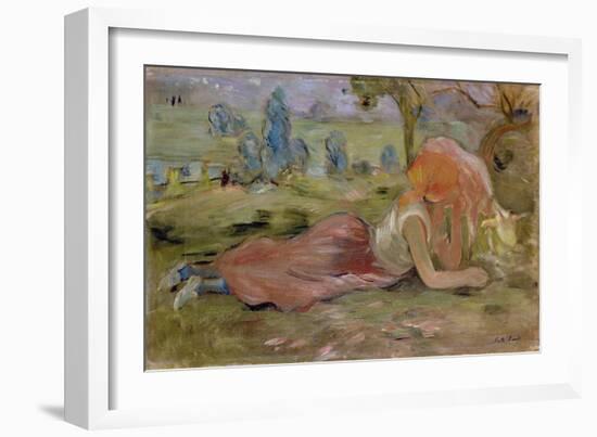 The Goatherd, 1891-Morisot-Framed Giclee Print