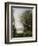 The Goatherd Beside the Water-Jean-Baptiste-Camille Corot-Framed Giclee Print