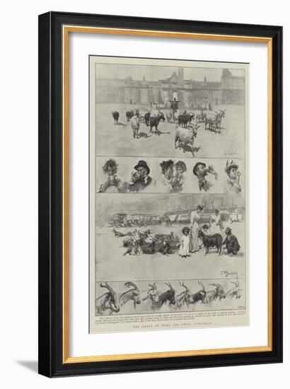 The Goats of Rome and their Clientele-null-Framed Giclee Print