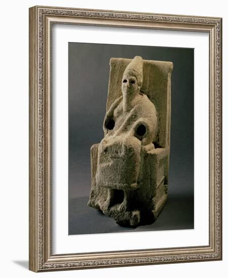 The God El, from Ugarit, 13th Century BC-null-Framed Giclee Print