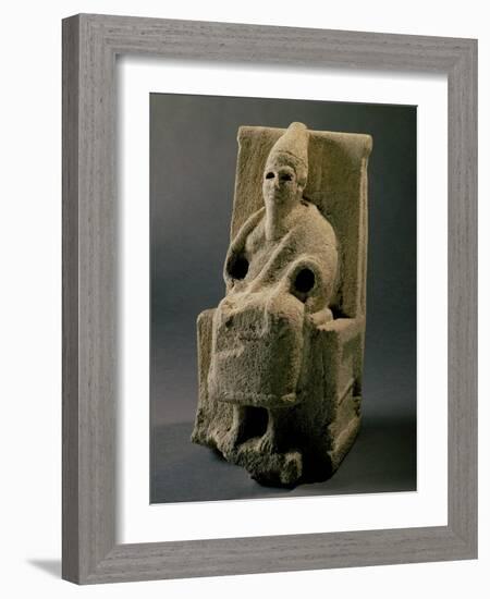 The God El, from Ugarit, 13th Century BC-null-Framed Giclee Print