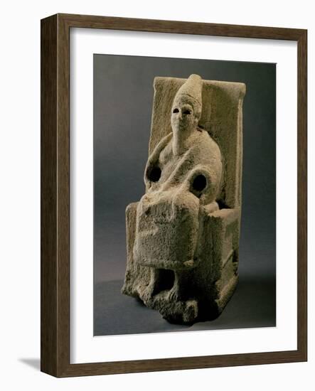 The God El, from Ugarit, 13th Century BC-null-Framed Giclee Print