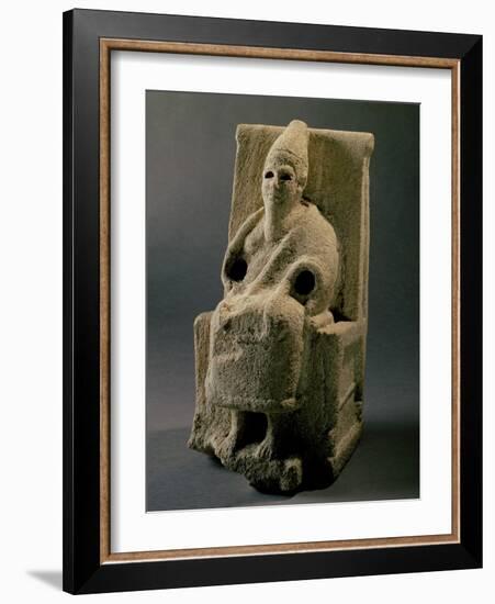 The God El, from Ugarit, 13th Century BC-null-Framed Giclee Print