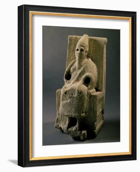 The God El, from Ugarit, 13th Century BC-null-Framed Giclee Print