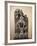 The Goddess Ganga, Personification of Ganges River, Grey Shale Statue-null-Framed Giclee Print