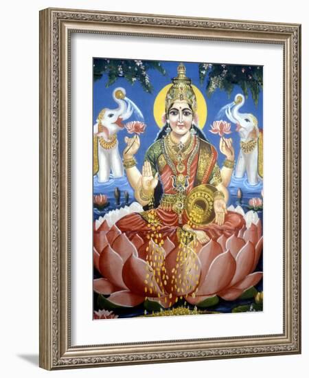 The Goddess Lakshmi-null-Framed Giclee Print