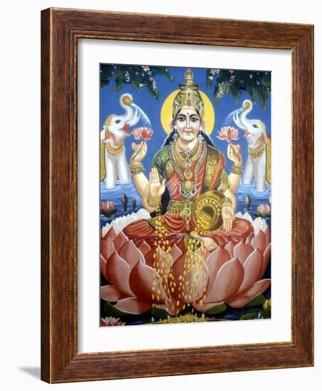 The Goddess Lakshmi-null-Framed Giclee Print