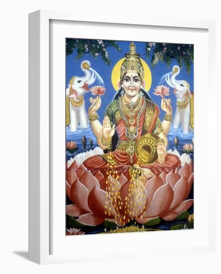 The Goddess Lakshmi-null-Framed Giclee Print