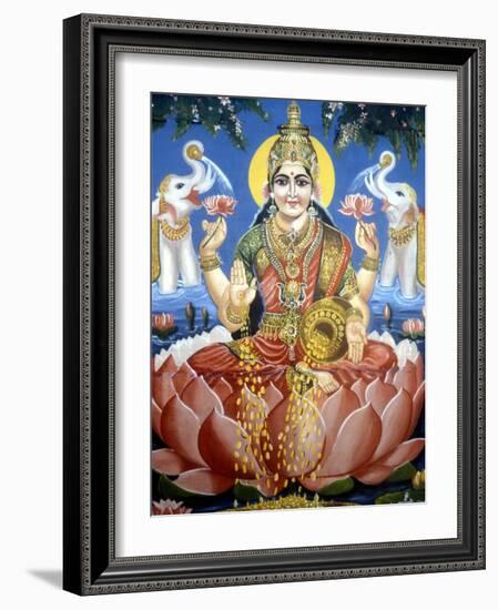 The Goddess Lakshmi-null-Framed Giclee Print