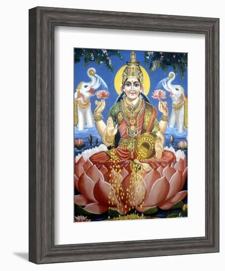 The Goddess Lakshmi-null-Framed Giclee Print