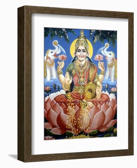 The Goddess Lakshmi-null-Framed Giclee Print