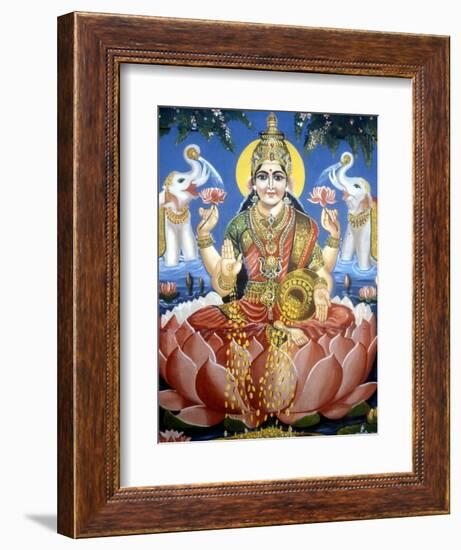 The Goddess Lakshmi-null-Framed Giclee Print